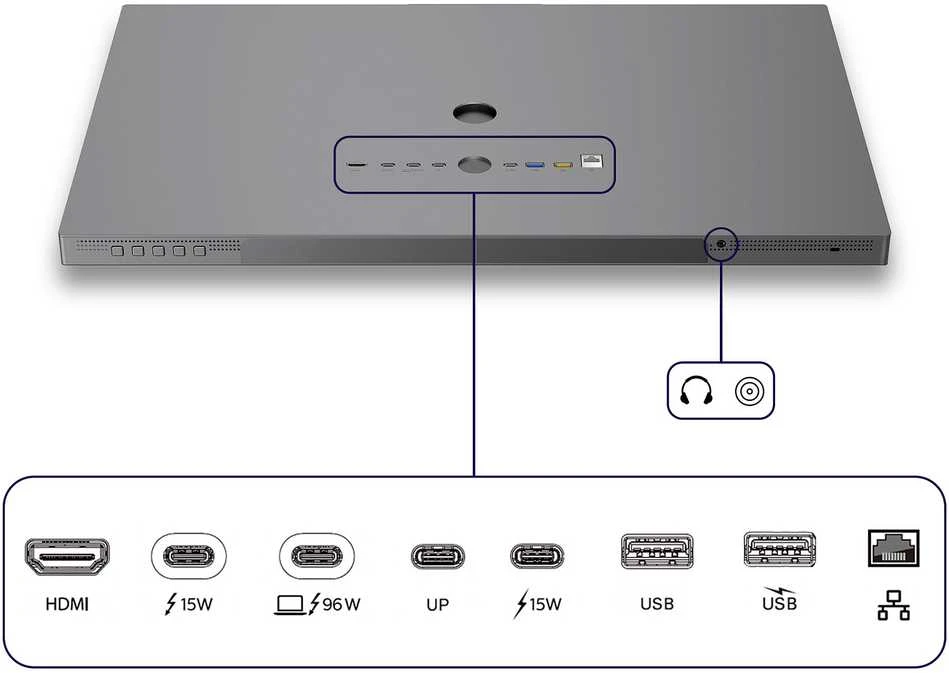 Monitorius „Mmd“ monitoriai, ekranai „PHILIPS 27E3U7903/00“, 27 colių, 5K, IPS, 70 Hz, 16:9, HDMI 2.1