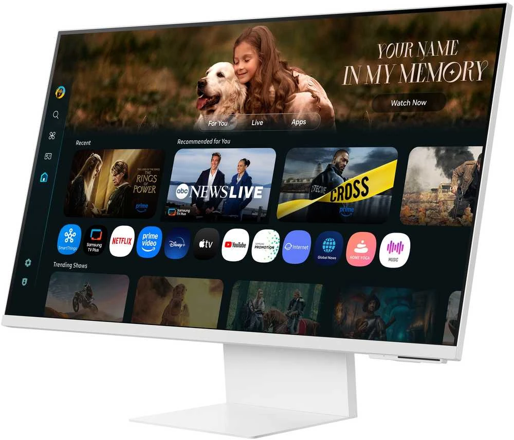 Monitorius Samsung | LS32FM801UUXDU | 32 " | VA | 16:9 | 60 Hz | 4 ms | 3840 x 2160 pikselių | 400 cd/m² | HDMI jungtys quantity 1 | Baltas