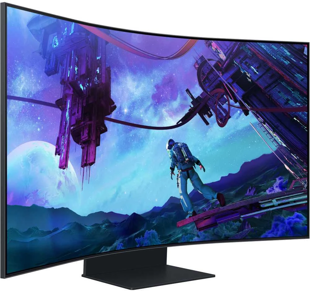 Monitorius Samsung Odyssey Ark G9 G97NC- 55" | VA lenktas | 4K | Mini LED | 165Hz | HDR10+