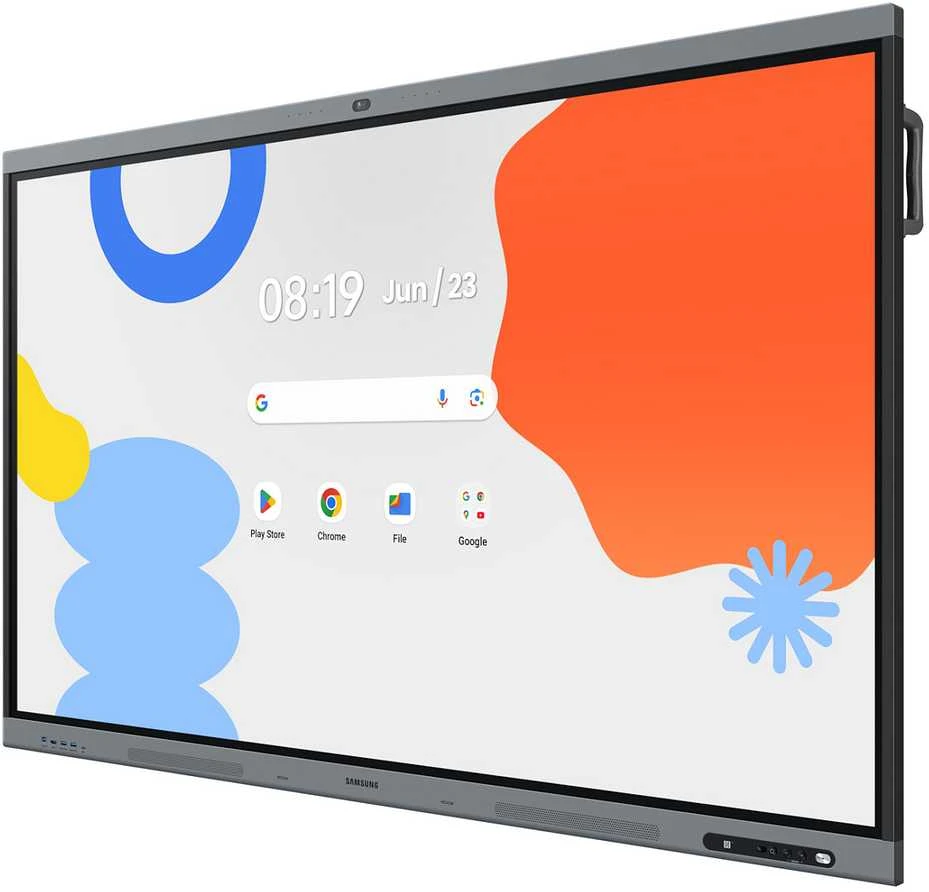 Monitorius SAMSUNG WAFX-P EBOARD WA65FX-P, 65", ANDROID 15 EDLA, 48MP CAMERA, UHD