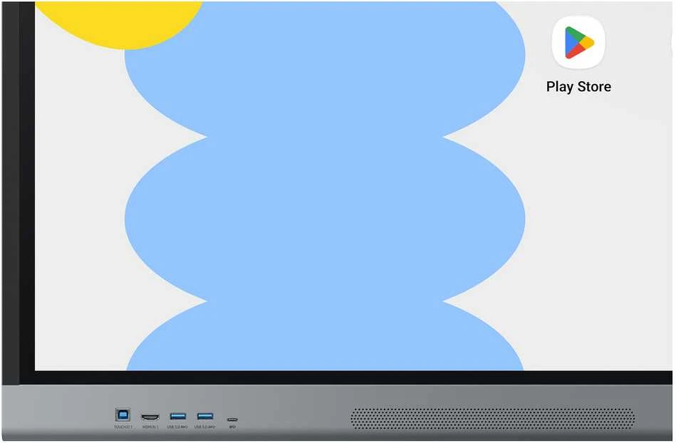 Monitorius SAMSUNG WAFX-P EBOARD WA65FX-P, 65", ANDROID 15 EDLA, 48MP CAMERA, UHD