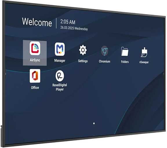 Monitorius System interaktywny ViewSonic CDE8614-2C