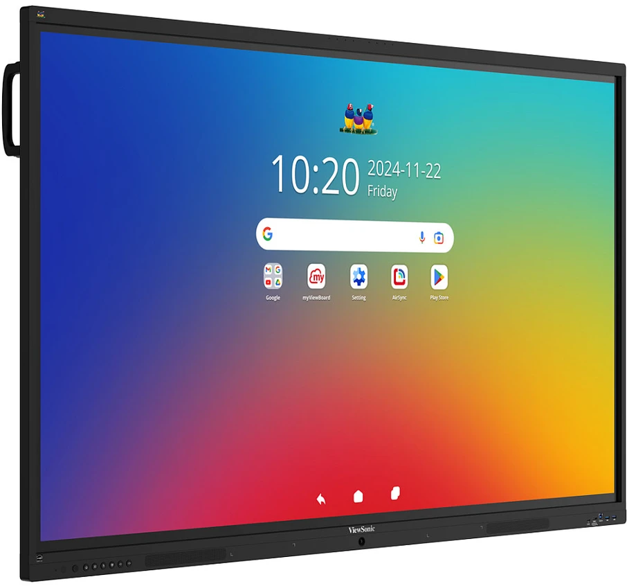 Monitorius „Viewsonic IFP 55IN 4K ANDROID 16 EDLA 64“ interaktyvi lenta 2,49 m (98") 3840 x 2160 px lietimui jautrus ekranas