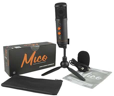 Mikrofonas Monkey Banana Monkey Banana Mico saugojimo USB Stumm- Tester