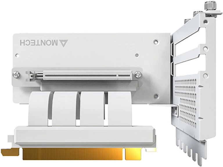 Montech vertikalus GPU laikiklis, baltas