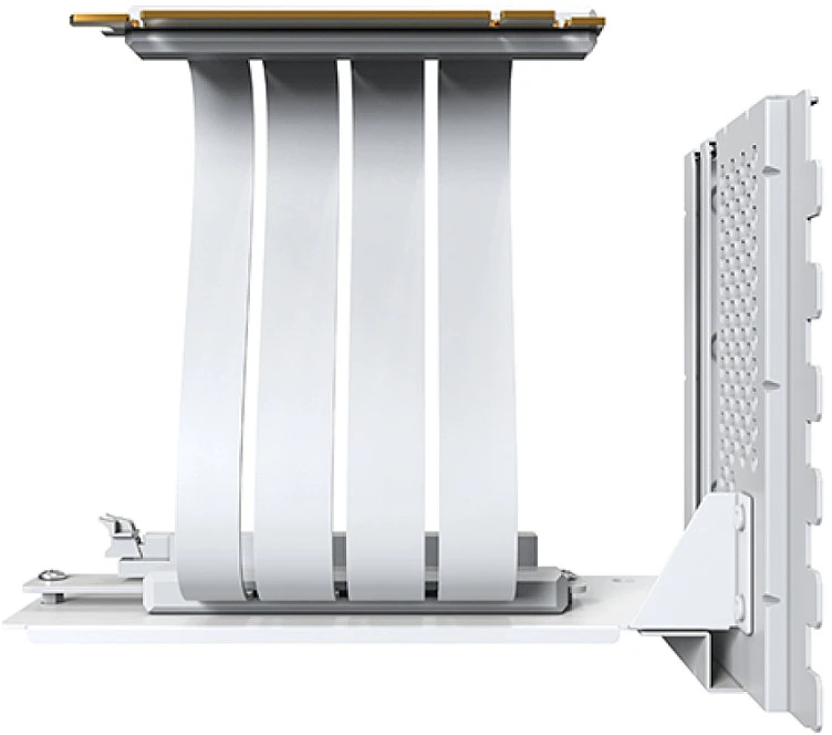Montech Montech Vertical GPU Mounting Kit, PCIe 4.0 Riser Cable (Baltas, 20cm)