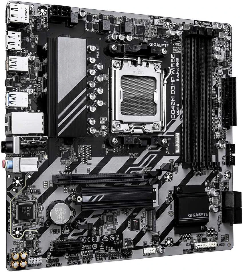 pagrindinė plokštė Gigabyte B840M D3HP WIFI6E