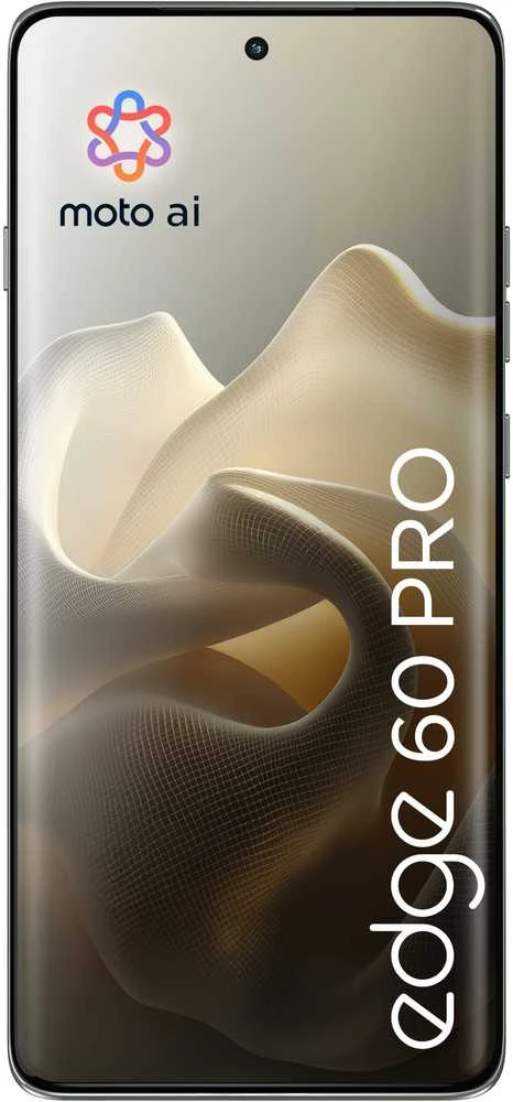 Išmanusis telefonas Motorola Edge 60 Pro (5G) 6.7'', 12/512GB, 6000 mAh, IP68, eSIM, Žalsvai pilkas