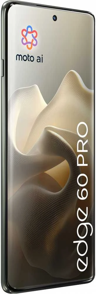Išmanusis telefonas Motorola Edge 60 Pro (5G) 6.7'', 12/512GB, 6000 mAh, IP68, eSIM, Žalsvai pilkas
