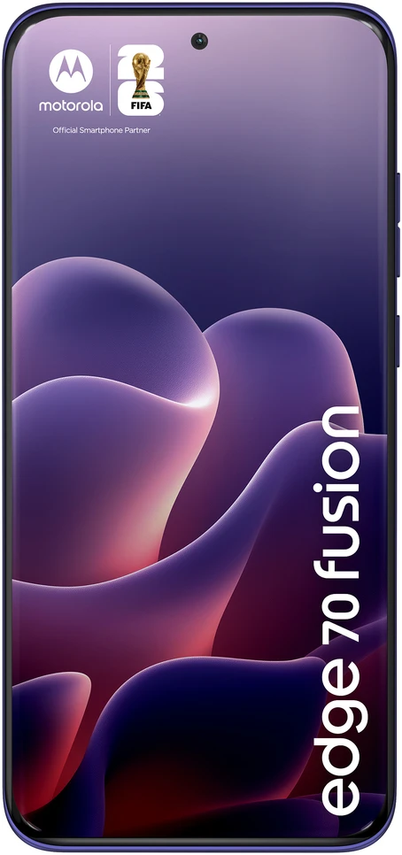 Mėlyna Išmanusis telefonas Motorola edge70 Fusion 256GB - Orient Mėlyna, Android, 8 GB