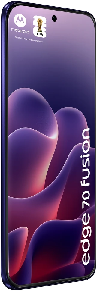Mėlyna Išmanusis telefonas Motorola edge70 Fusion 256GB - Orient Mėlyna, Android, 8 GB