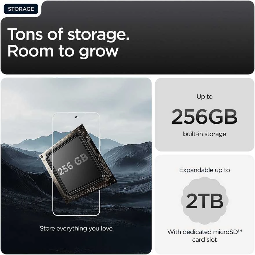 Motorola G56 5G 8/256GB Juodas Oyster