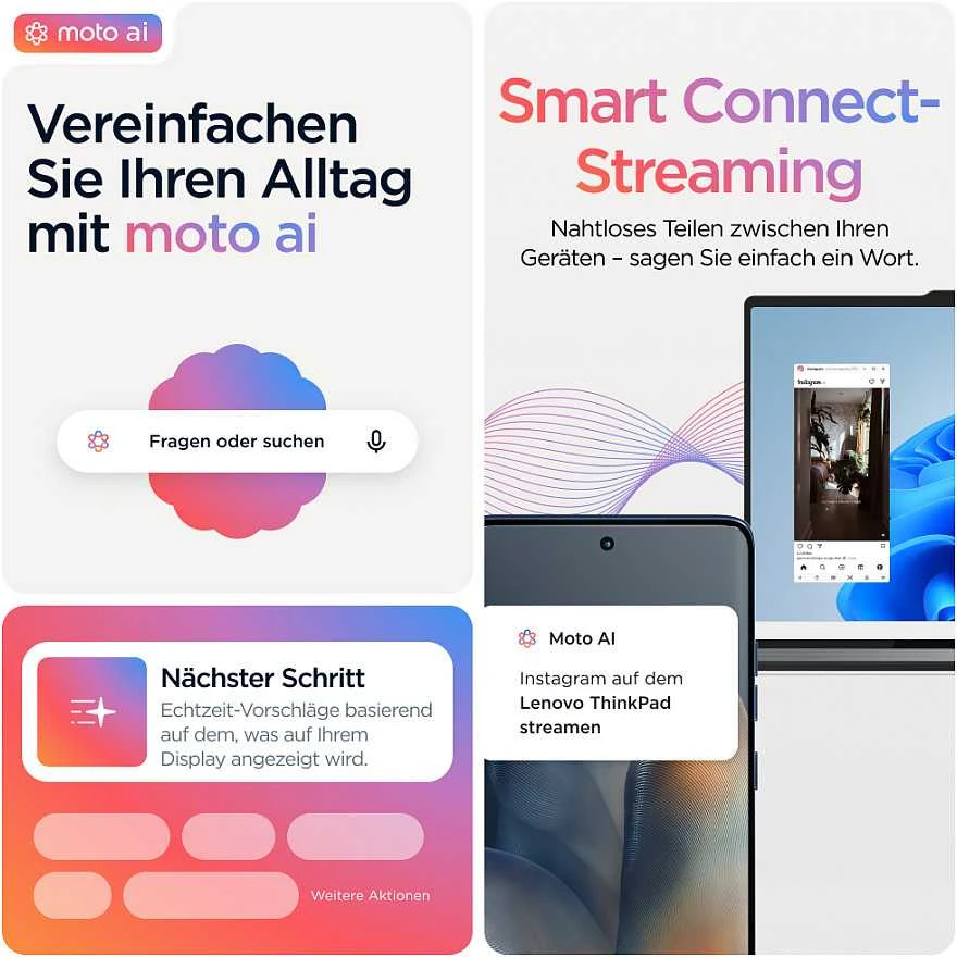 Išmanusis telefonas Motorola Moto Edge 60 5G 8GB RAM 256GB – Mėlyna