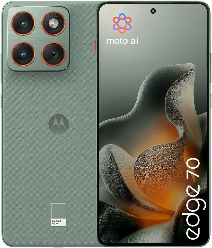 Motorola Edge 70 6.7" Dviguba SIM kortelė Android 16 USB Type-C 12 GB 512 GB 4800 mAh Žalias