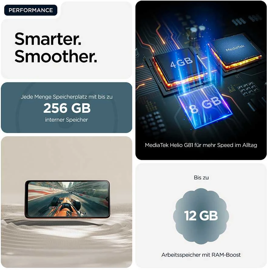 Motorola XT2535-14 Moto G06 4/256GB mėlynas