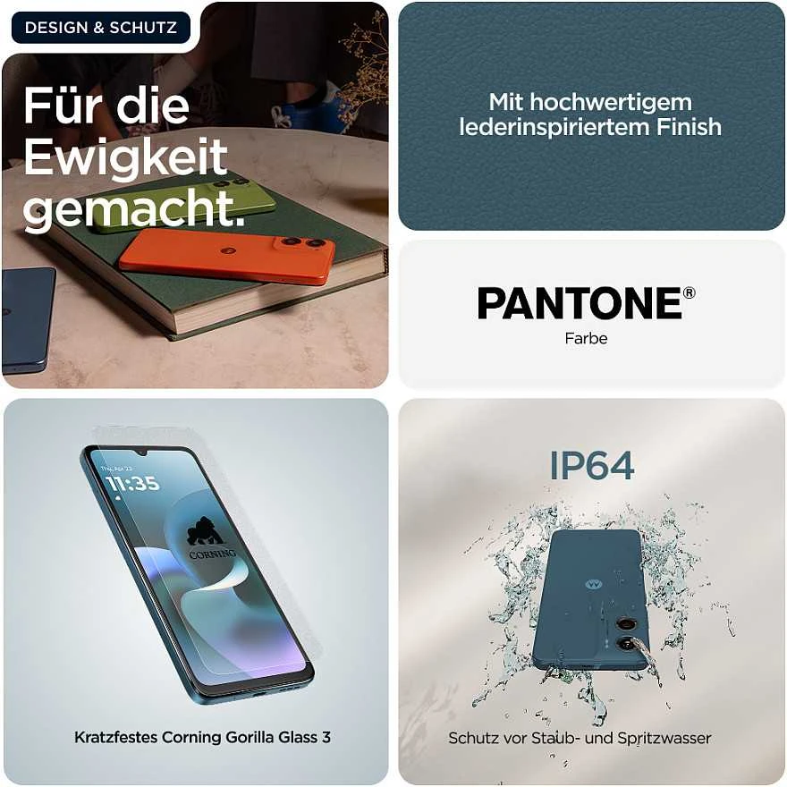 Motorola XT2535-14 Moto G06 4/256GB mėlynas