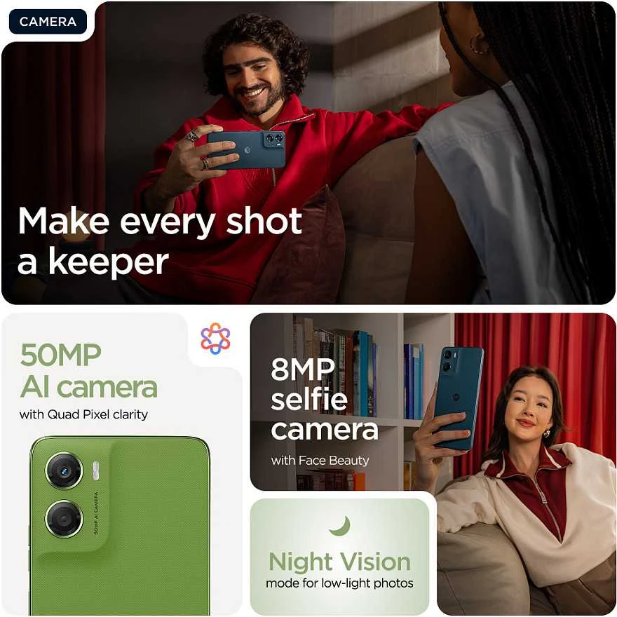 Motorola XT2535-14 Moto G06 4/256GB žalias