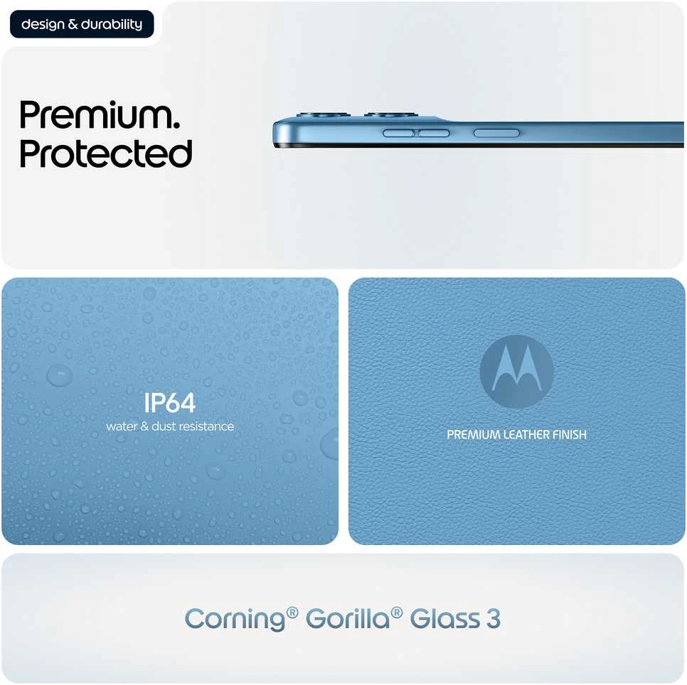 Motorola G17 4/128GB Alaskan Mėlyna
