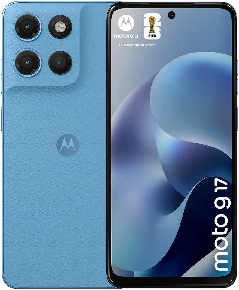 Motorola G17 4/128GB Alaskan Mėlyna