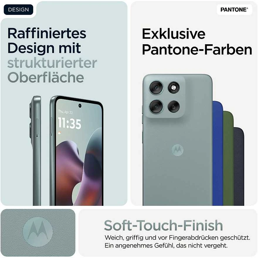 Išmanusis telefonas Motorola moto G56 (8-256 GB) pilkas mist