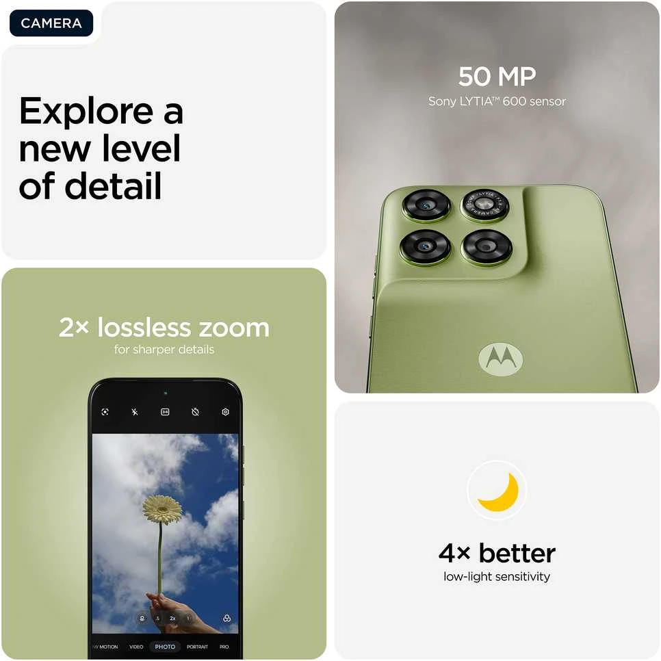 Išmanusis telefonas Motorola Moto G67 (4-256 GB) Nile Žalias