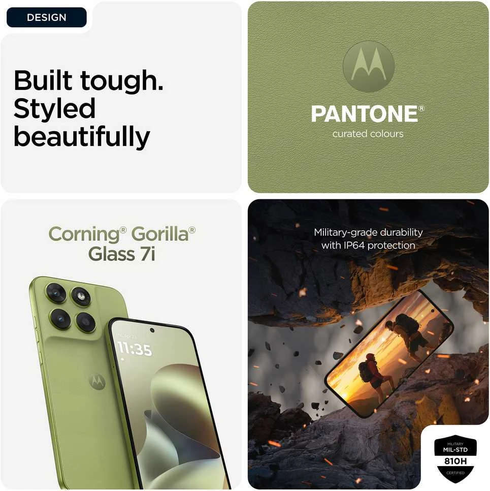 Išmanusis telefonas Motorola Moto G67 (4-256 GB) Nile Žalias