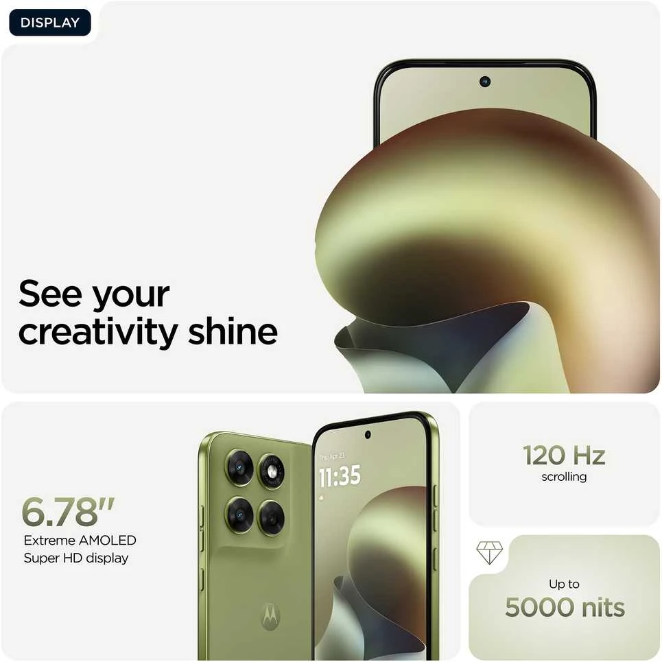 Išmanusis telefonas Motorola Moto G67 (4-256 GB) Nile Žalias