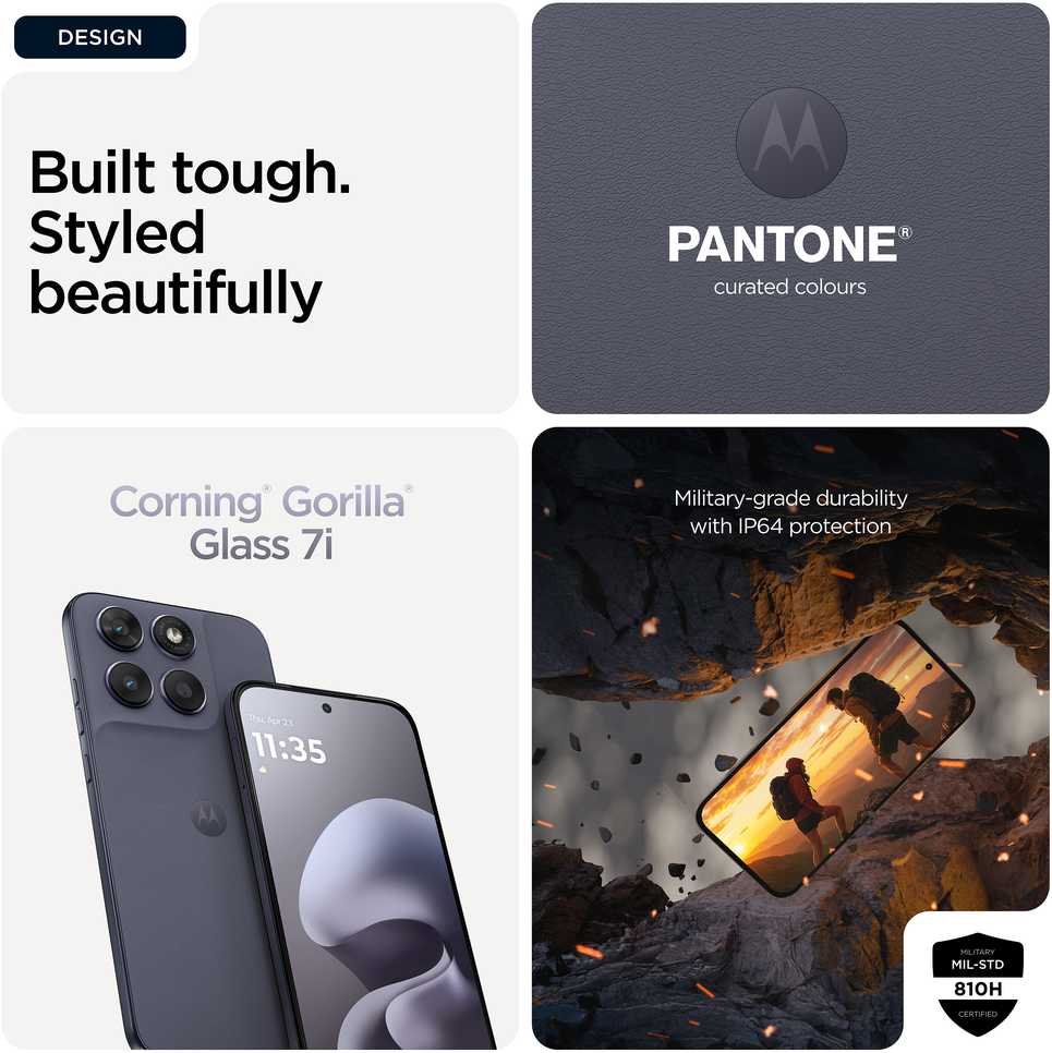 Išmanusis telefonas Motorola Moto G67 5G 8/256GB Grafitowy (PBAU0029SE)
