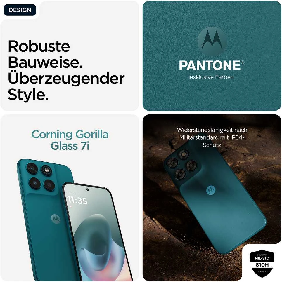Išmanusis telefonas Motorola Moto G77 8GB RAM 256GB Shaded Spruce