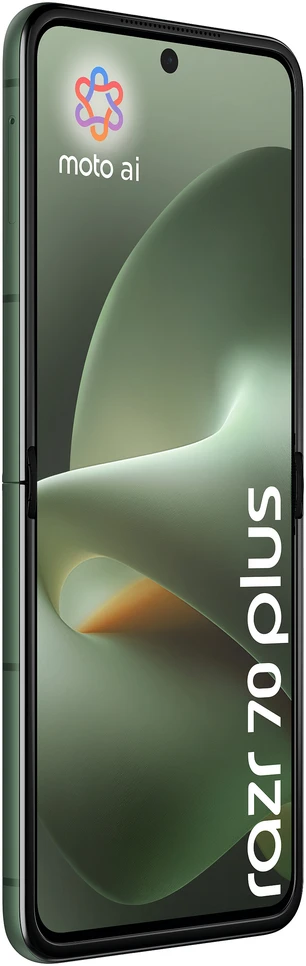 „Motorola Razr 70 Plus 5G“ su dviem SIM kortelėmis, 12 GB RAM, 512 GB RAM ir „Mountain View“