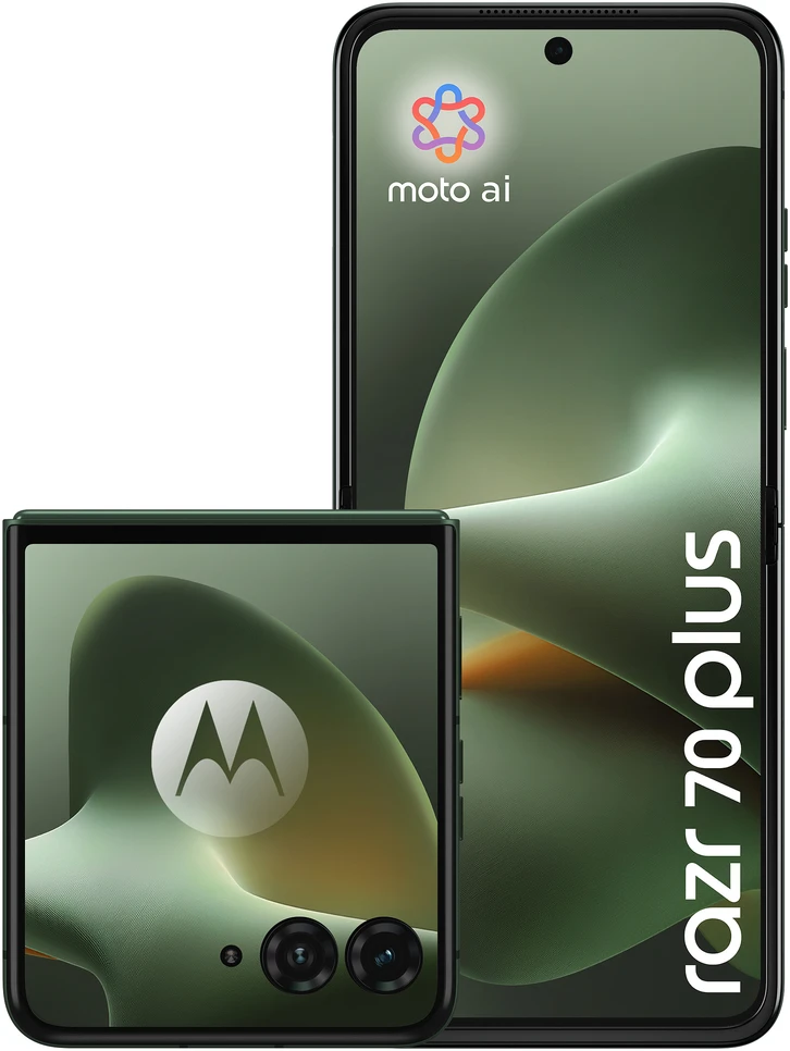 „Motorola Razr 70 Plus 5G“ su dviem SIM kortelėmis, 12 GB RAM, 512 GB RAM ir „Mountain View“