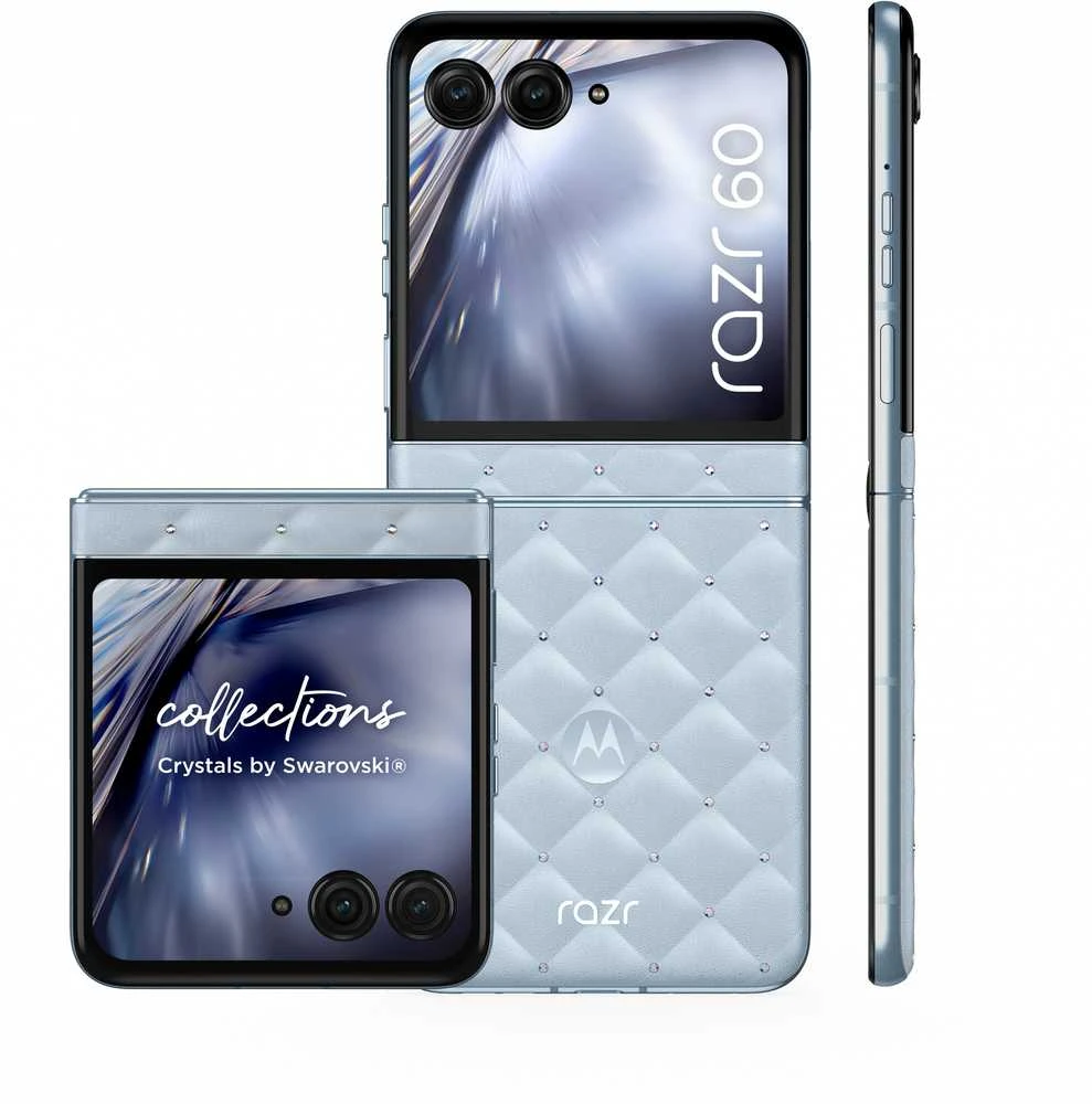 Išmanusis telefonas Motorola razr60 + Buds Loop Bundle Swarovski Edition