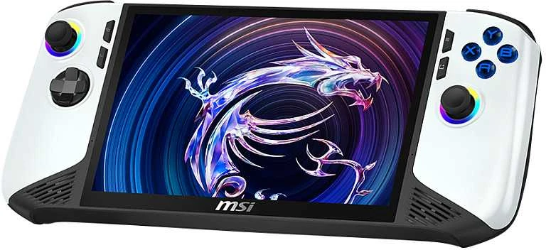 Žaidimų konsolė MSI Claw 8 AI+ A2VM-091 Polar Tempest Edition - 8 colių FHD+ IPS 120Hz ekranas, Intel Core Ultra 7 258