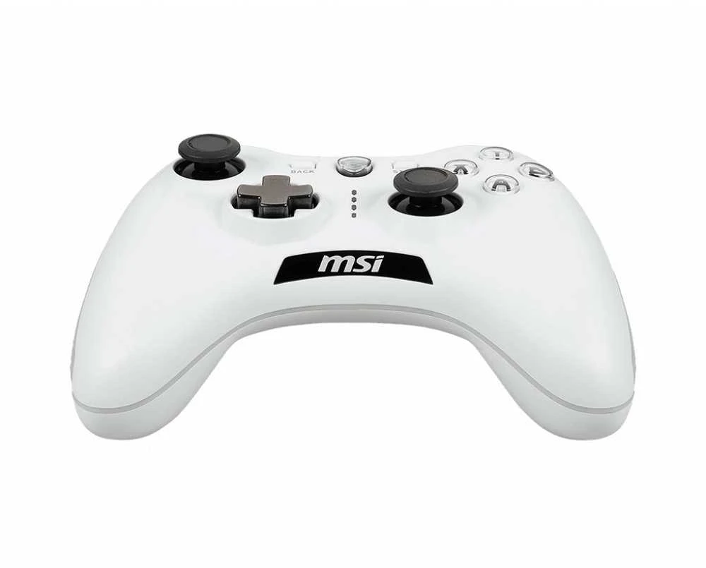 Žaidimų pultelis MSI Force GC20 V2, baltos spalvos