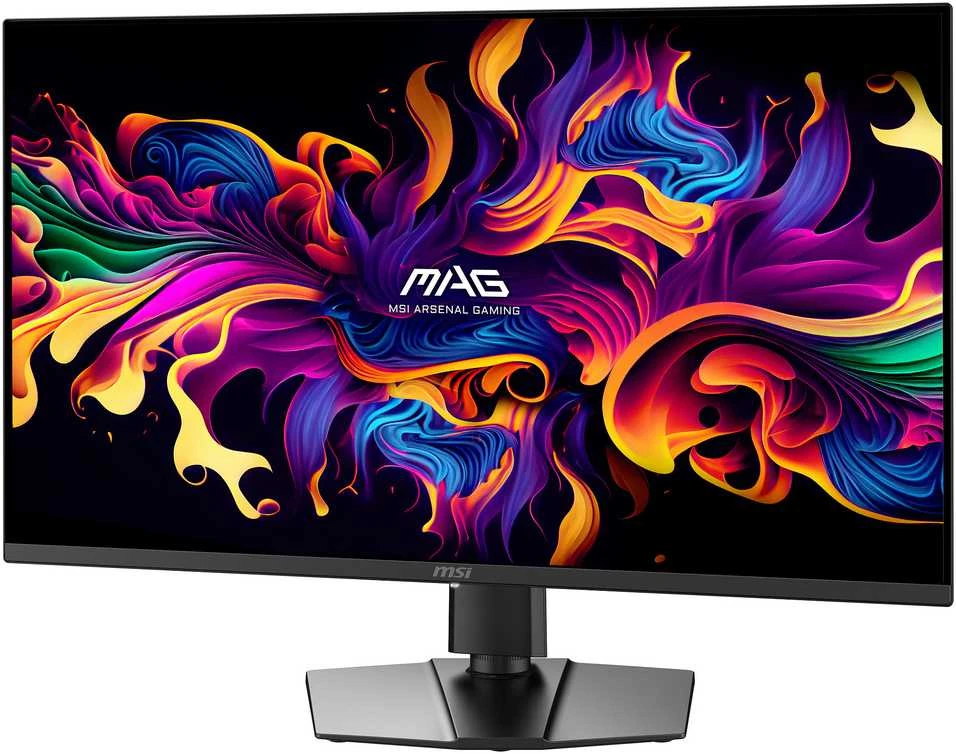 Monitorius MSI MAG 322UP QD-OLED E16 31,5 / 4K UHD / 165Hz / 0,03ms (GTG) juodos spalvos – adjustable stand – PD 15W