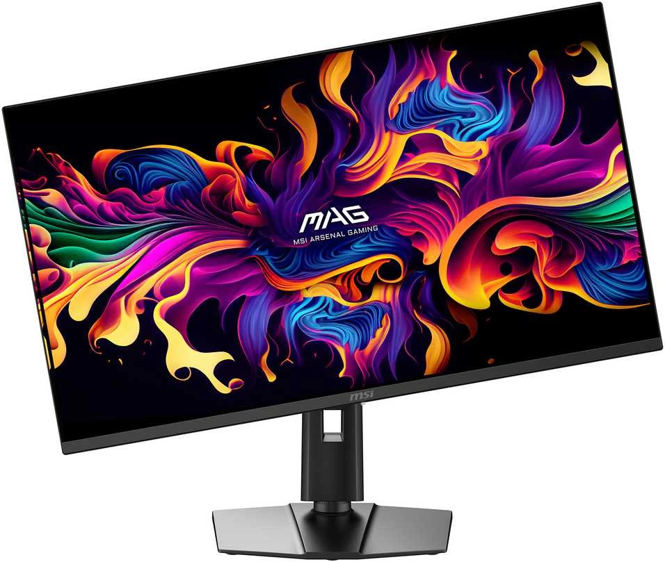 Monitorius MSI MAG 322UP QD-OLED E16 31,5 / 4K UHD / 165Hz / 0,03ms (GTG) juodos spalvos – adjustable stand – PD 15W
