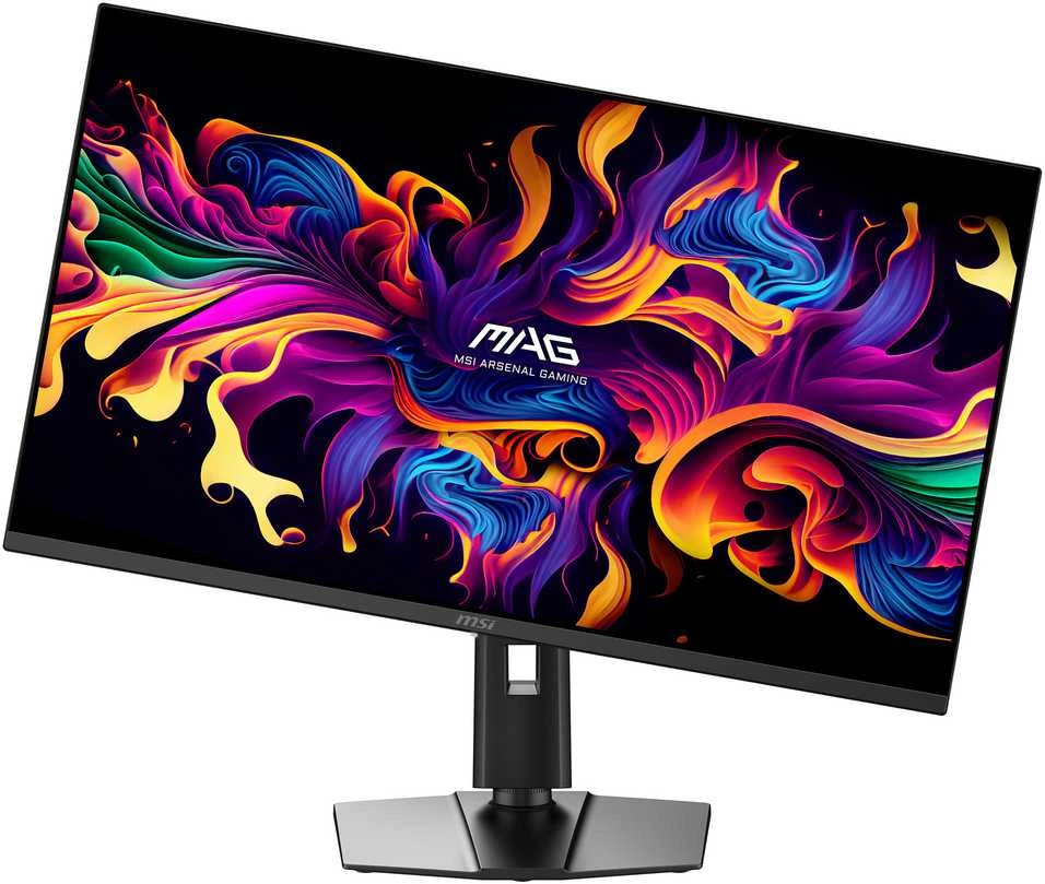 Monitorius MSI MAG 322UP QD-OLED E16 31,5 / 4K UHD / 165Hz / 0,03ms (GTG) juodos spalvos – adjustable stand – PD 15W