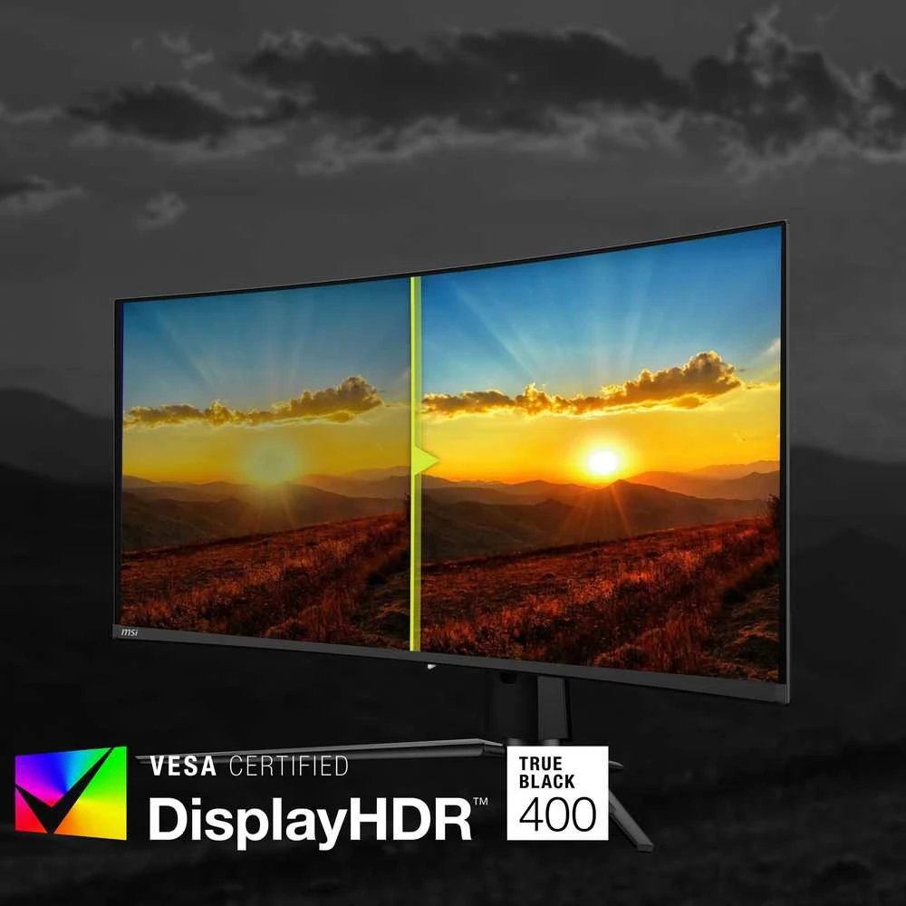MSI MAG 341CQPDE QD-OLED 86,4 cm (34 colių) UWQHD monitorius, lenktas 21:9 HDMI/DP 175 Hz