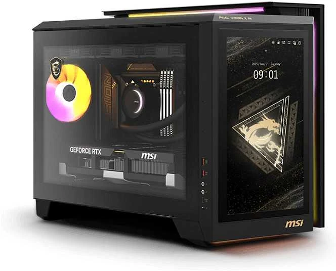 Stacionarus kompiuteris Rejestrator MSI MEG Vision X AI 2NVR7-236AT Juodas