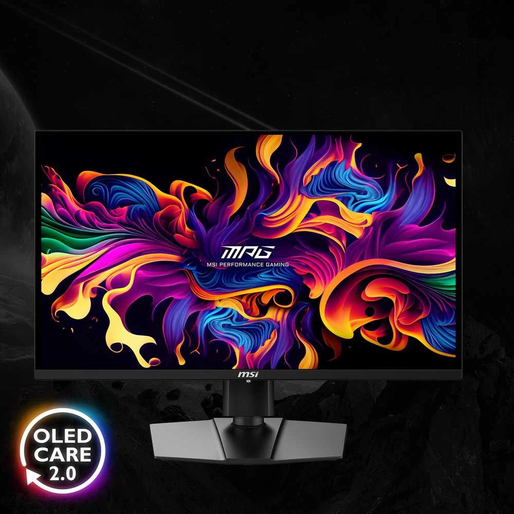 MSI MPG 271QRXDE QD-OLED Gaming Monitorius 67.31cm (26.5"")