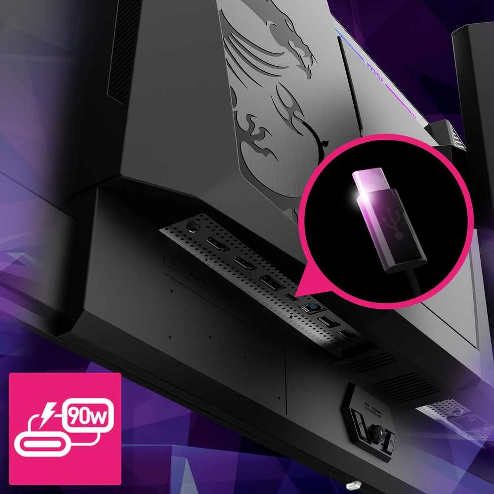 MSI MPG 271QRXDE QD-OLED Gaming Monitorius 67.31cm (26.5"")