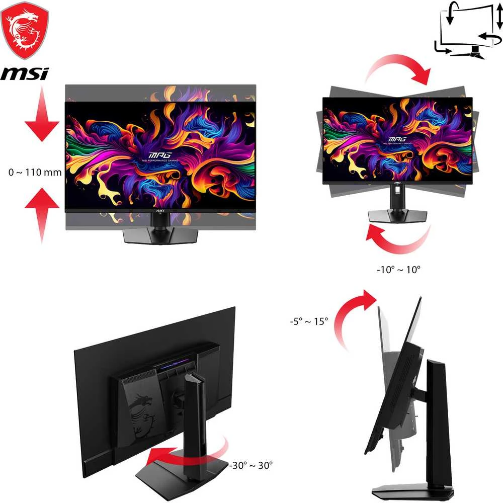 Monitorius MSI MPG 321URXDE QD-OLED