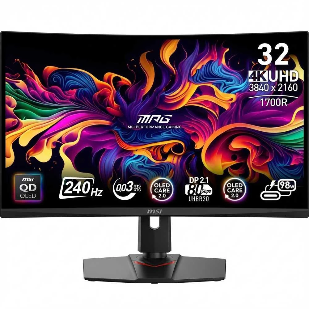 Gaming Monitorius MSI MPG 321URXDE QD-OLED - 31.5inch 4K UHD 240Hz