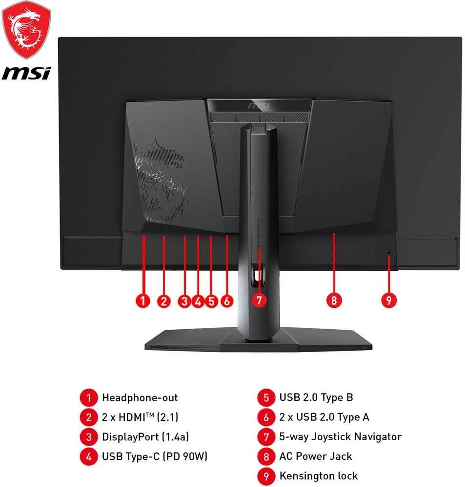 Monitorius MSI MPG 321URXDE QD-OLED