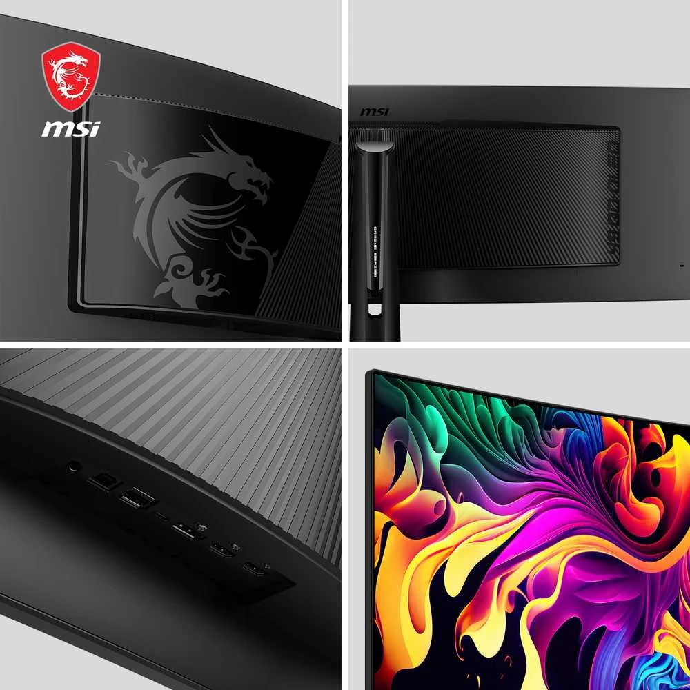 Monitorius MSI MPG 491CQPDE 49" QD-OLED Curved Gaming Ekranas, DQHD 5120x1440, 144Hz, 0.03ms, HDMI 2.1