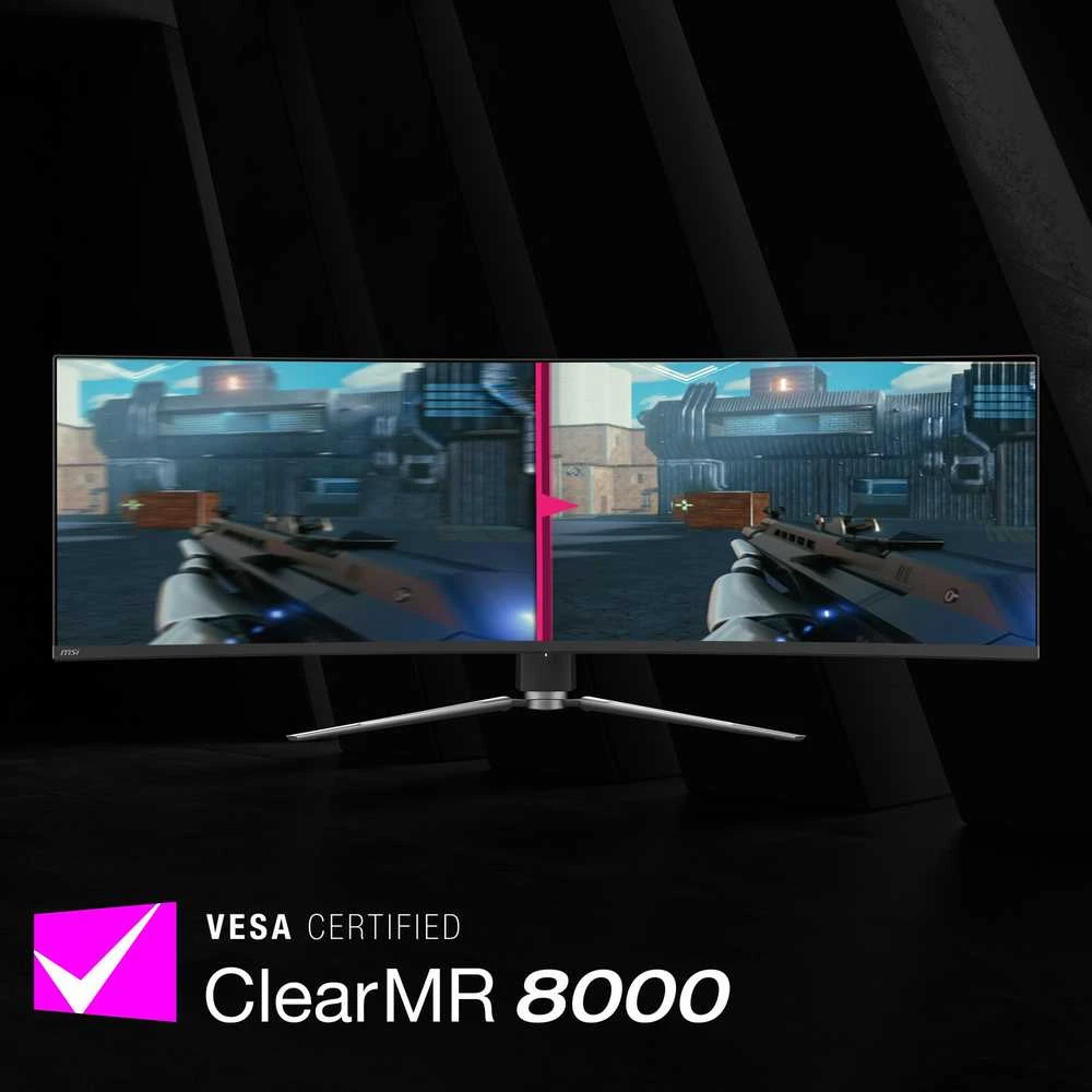 Monitorius MSI MPG 491CQPDE 49" QD-OLED Curved Gaming Ekranas, DQHD 5120x1440, 144Hz, 0.03ms, HDMI 2.1