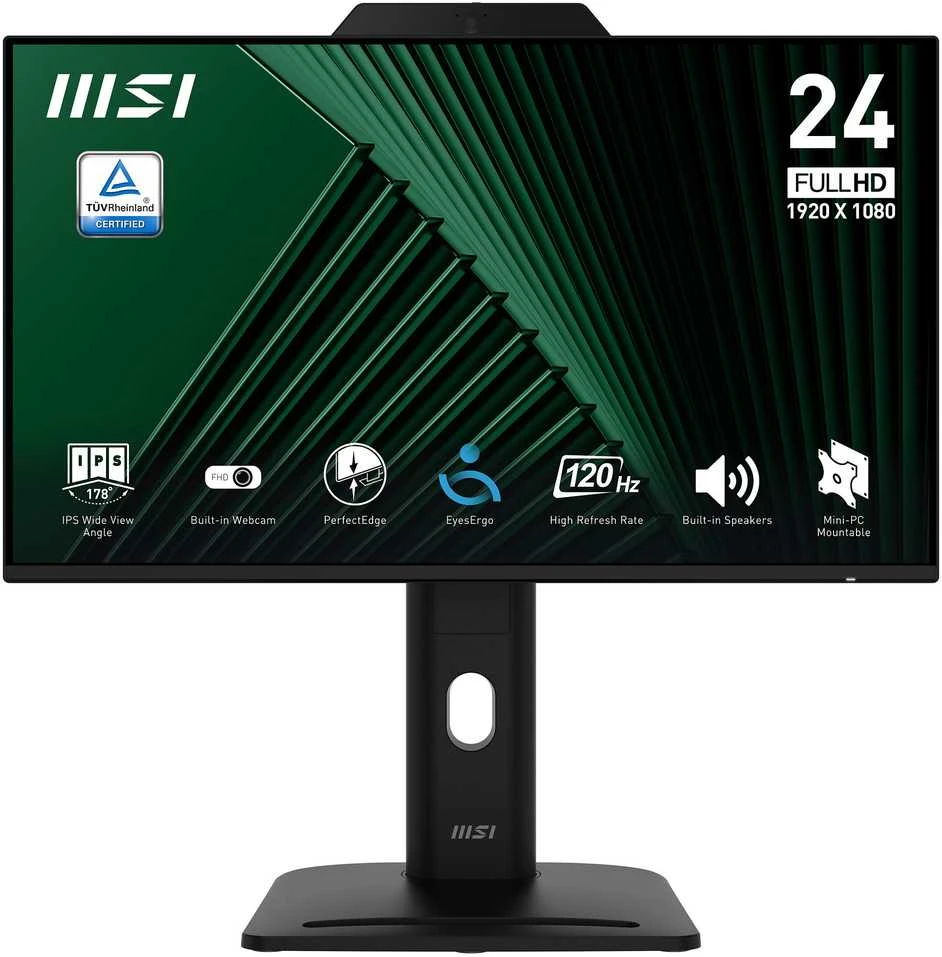 Monitorius MSI PRO MP242PMGDE 60 cm (24 colių) IPS FHD 1 ms 120 Hz