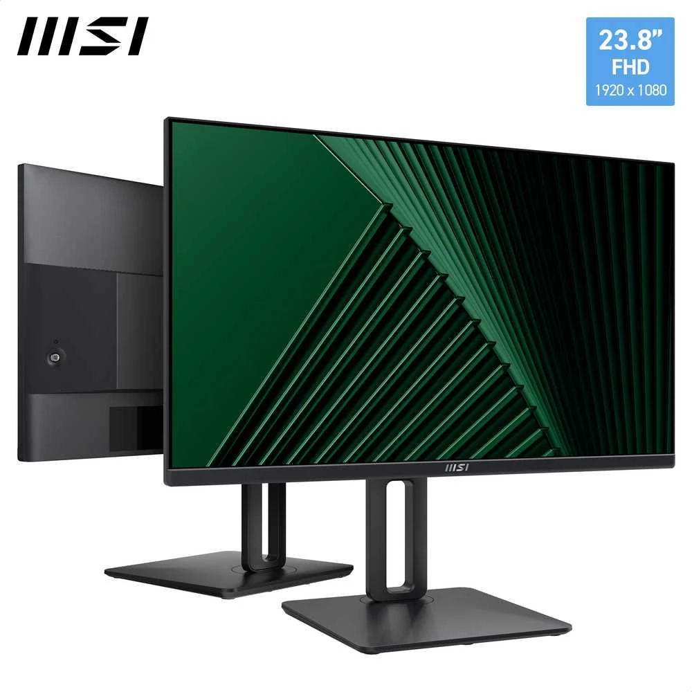 Monitorius MSI PRO MP245PG 60 cm (24 colių) IPS FHD HDMI/DP 4 ms 100 Hz Pivot