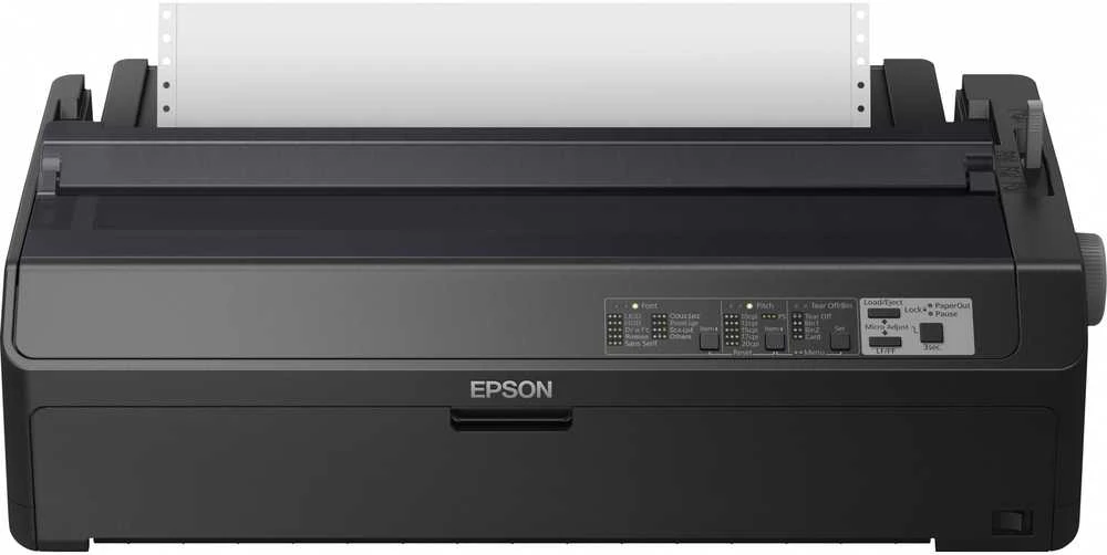 Spausdintuvas Epson LQ-2090IIN, 550 cps, 10 cpi, 6 kopijos, kodas 128 (A/B/C), kodas 39, EAN13, EAN8, interleaved 2/5, POSTNET, UPC-A, UPC-E, vokai, 0,12 - 0,46 mm