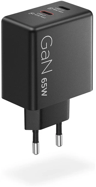 Lenovo Dual USB-C 65W GaN įkroviklis | Įkroviklis | USB-C | 65 W